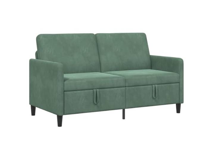 Todiikf 2-Sitzer Sofa mit Stauraum Meergrün 152x78x87 cm Platzsparende 2er Couch fürs Wohnzimmer und Schlafzimmer mit hochklappbarer Aufbewahrung und atmungsaktivem Stoff.