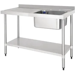 Auf der linken Vogue 1200 mm eine Auffangschale eintauchen