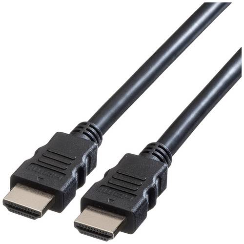 Roline green HDMI Anschlusskabel HDMI-A Stecker, HDMI-A Stecker 1.00 m Schwarz 11.44.5571 HDMI-Kabel
