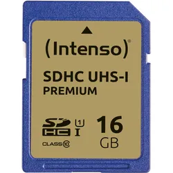 Intenso Premium UHS-I Speicherkarte 16 GB