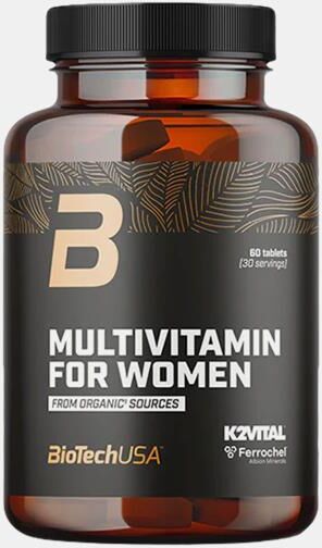 BIOTECH USA K2VITAL MULTIVITAMIN FOR WOMEN 60 COMPRIMIDOS