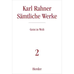 Geist in Welt. Philosophische Schriften, Fachbücher