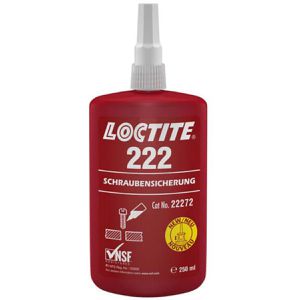 Loctite Schraubensicherung 142486, 222, niedrigfest, violett, wasserfest, 250ml