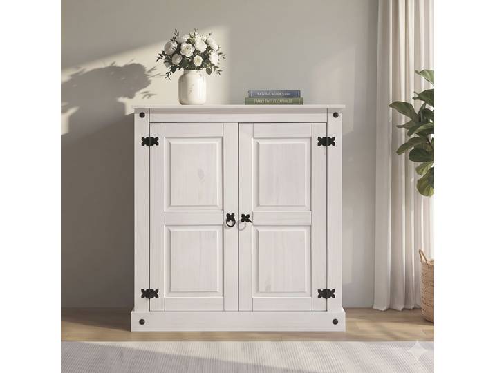 Kommode GOODPRODUCT, weiss (weiß), B:90cm H:100cm T:38cm, Sideboards, Kommode, Breite 90 cm, Höhe 100 cm