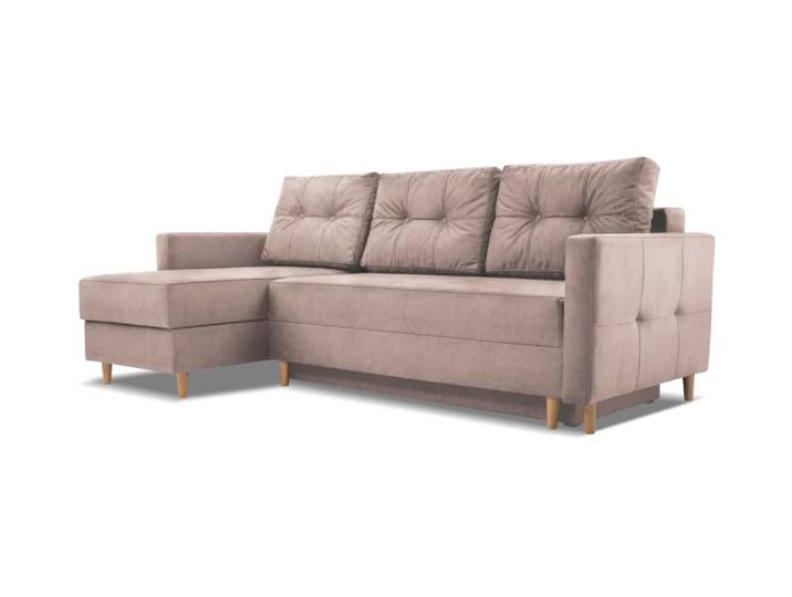 Ecksofa METRO Links Rosa (Vena 10)