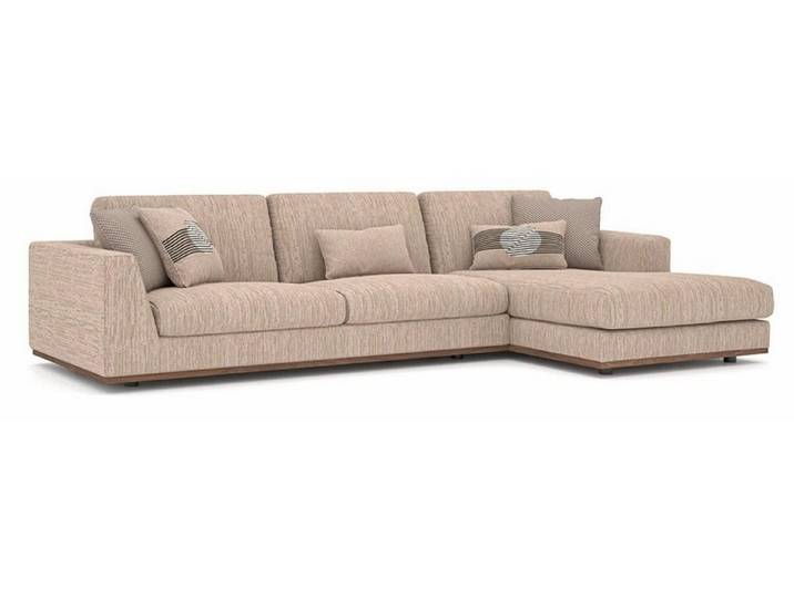 Xlmoebel Ecksofa Beiges L-Form Sofa mit Relax-Funktion und eleganter Verarbeitung, Ecksofa, Hergestellt in Europa