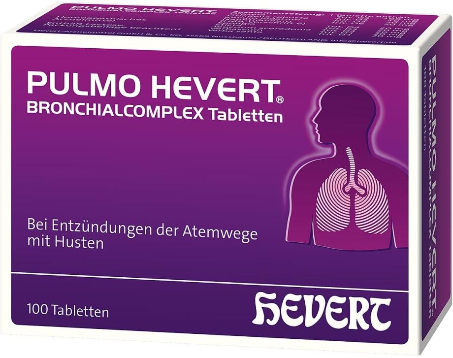 Pulmo Hevert Bronchialcomplex Tabletten 100stk