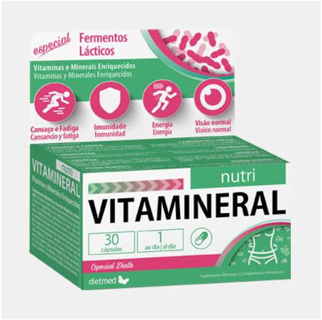 DIETMED® VITAMINERAL NUTRI 30 CAPSULAS