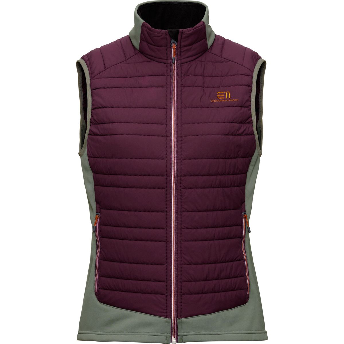 Elevenate Women Fusion Stretch Vest aubergine blocked (002) S 242-23002003