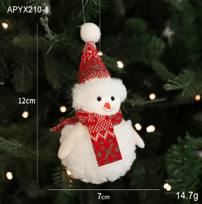 Inspire Picks Angel Doll Christmas Tree Ornament Hanging Angel Plush Decoration For Holiday & New Year xra