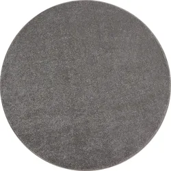 TEPPICH Kurzflor MAIN in Beige, einfarbig, Ø 120 cm