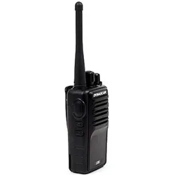 Dynascan PMR 446 tragbares PNI L88 Radio mit 1600 mAh Akku (3 km), Walkie Talkie, Schwarz