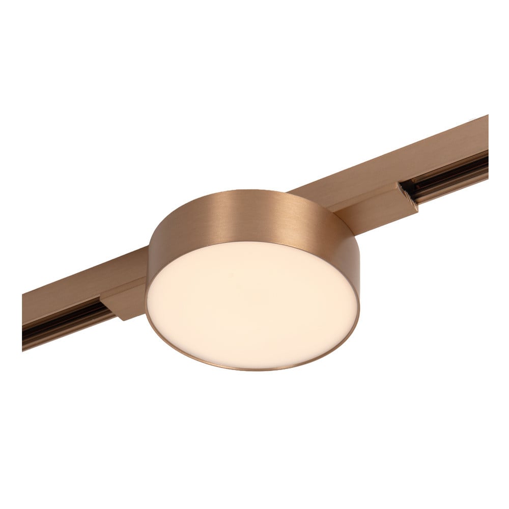 Premium by Lucide Linial Fixxt 1-fase railspot in champagne/goud/messing