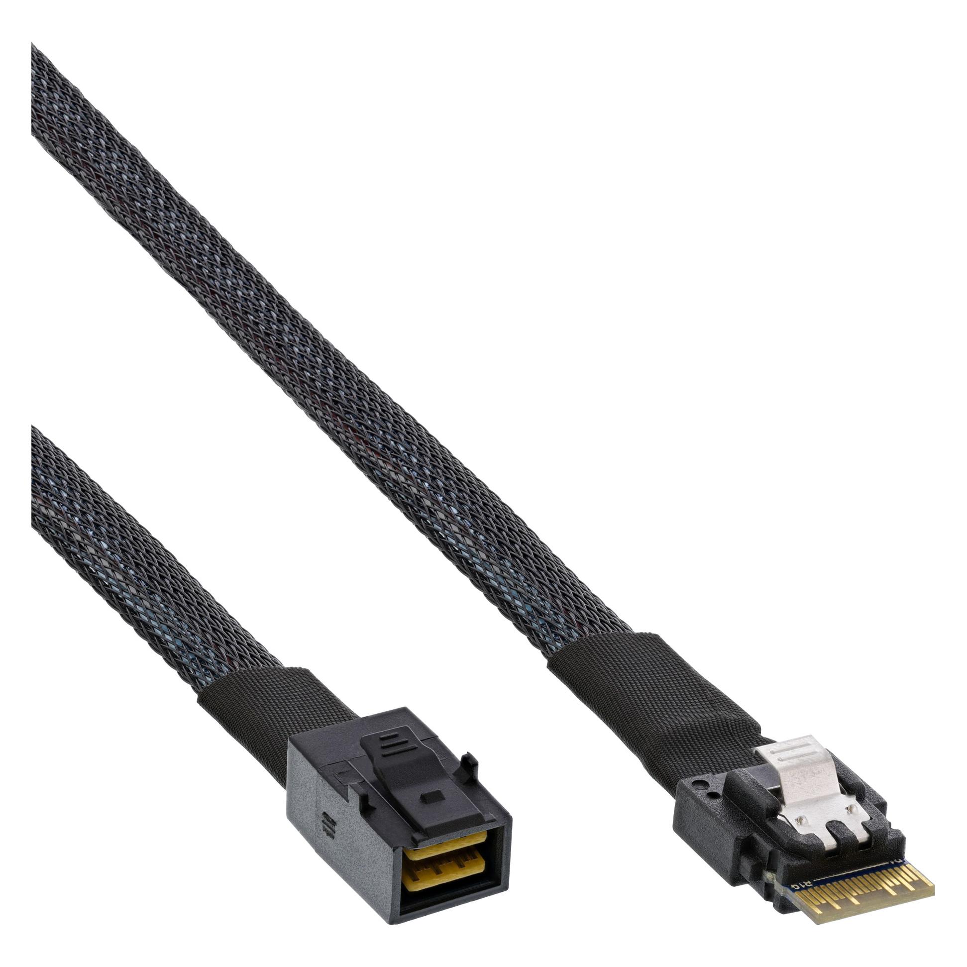InLine Internes SAS-Kabel (50 cm, SAS) (27643A)