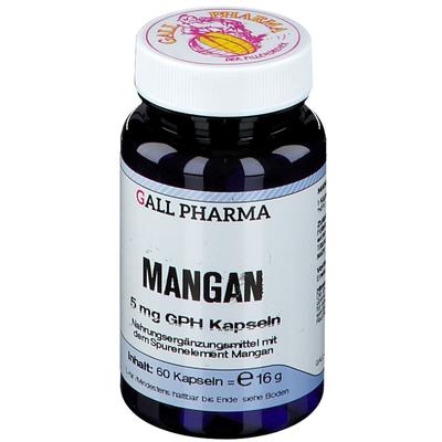 Mangan 5 mg GPH Kapseln 60 St