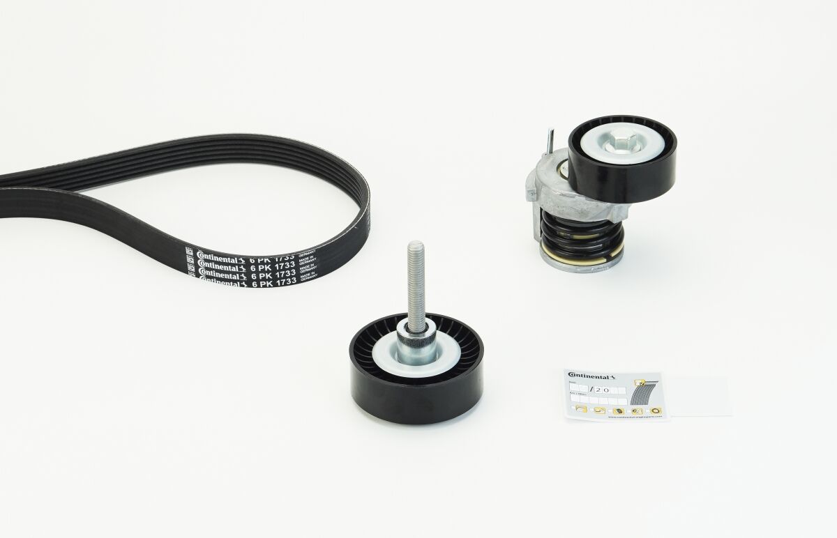 Continental Ctam Keilrippenriemensatz 6pk1733k3 Für Vw Audi Skoda