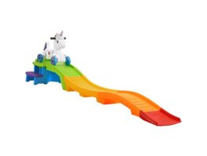 STEP 2 Toboggan montagnes russes miniature licorne pour enfants