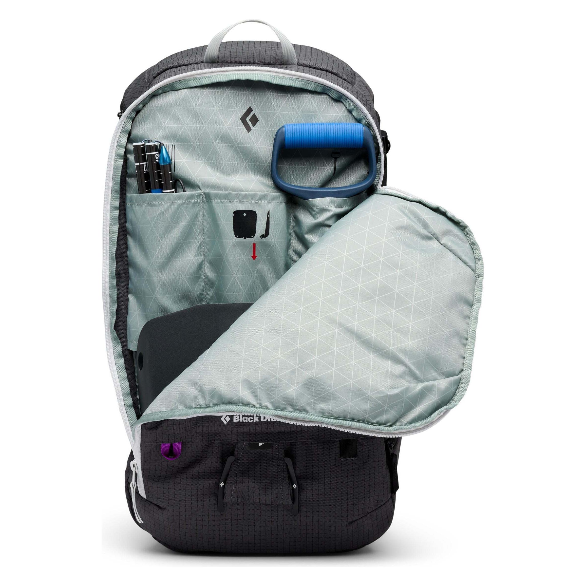 Black Diamond Helio 30 Rucksack, S/M, grau (30 l) (BD6813670003S_M1)