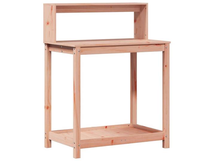 vidaXL Table à plantes avec étagères 82\,5x50x109\,5 cm Bois massif Douglas