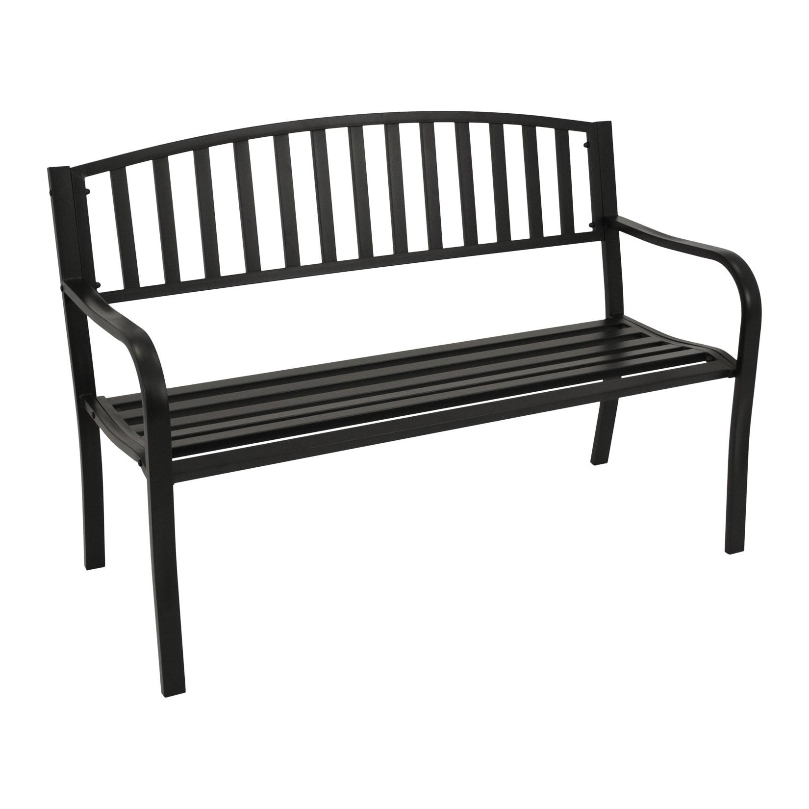 Bank NEWPORT 2-sitzer, Metall schwarz