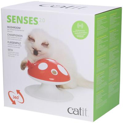 Katze Spielzeug Senses 2.0 Fliegenpilz 15x24x24cm 1 St Keine Angabe