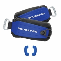 Scubapro - Hydros Pro 2 - Monorail-Bleitaschen-Set - Größe: Standard - Farbe: Blau