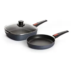 Pfannen-Set WOLL MADE IN GERMANY "Diamond Lite", schwarz, Ø:26cm, Pfannen, Induktion, Made in Germany