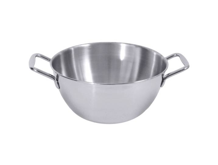Servierschüssel Contacto Bander silber Edelstahl D 18 cm 1 Stk - Servierschüssel