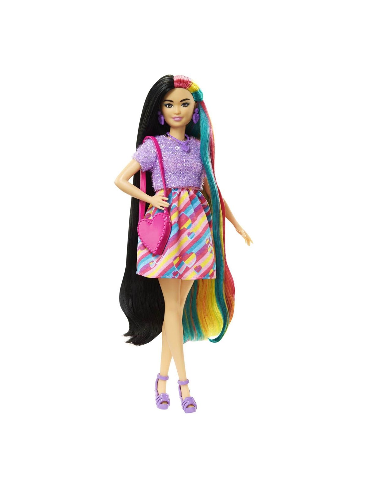 Barbie Totally Hair Heart-themed Petite Doll