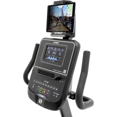 Liege-Heimtrainer SPIRIT FITNESS "Spirit Fitness XBR95", schwarz, Heimtrainer, ohne Unterlegmatte, B:75cm H:128cm L:144cm