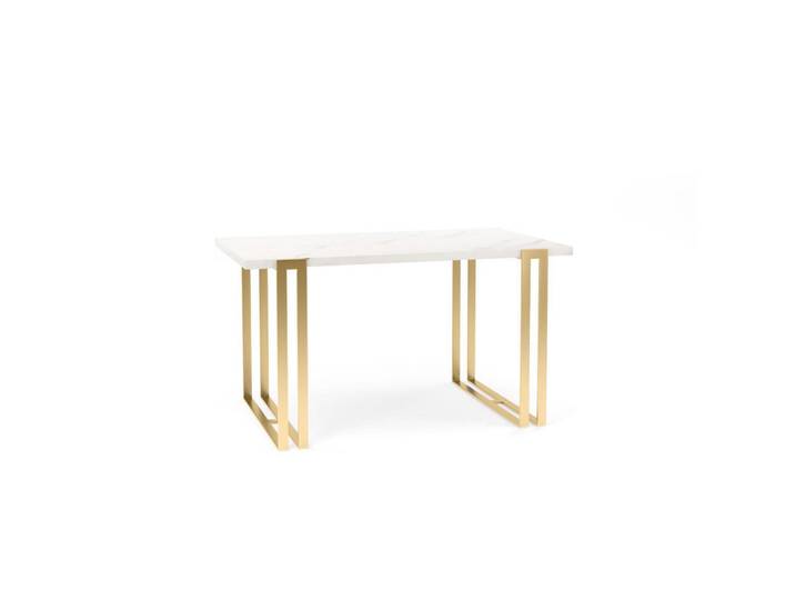 Furnlux Esstisch Horten Weiß 90x260x76 cm, 90x76x260 cm, Esszimmer, Esstische