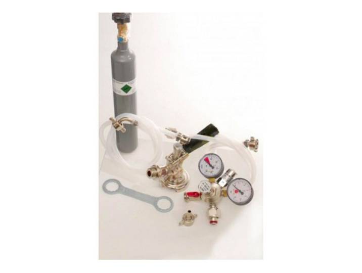 ich-zapfe Bierzapfanlage Zubehörpaket Pygmy mit Kombi Fitting und 0,5 kg CO2 Flasche