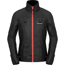 Spidi Thermo Rain Chest X101, Funktionsjacke Damen - Schwarz/Rot - L