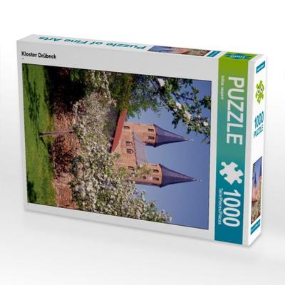 CALVENDO Puzzle Kloster Drübeck | 1000 Teile Lege-Größe 64x48cm Foto-Puzzle für glückliche Stunden