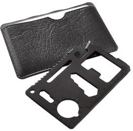 Multi-outils personnalisable Wicax acier inoxydable noir