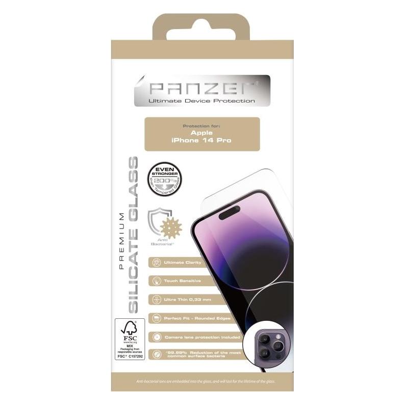 PanzerGlass 14 Pro Full-Fit Silicate Glass (Apple iPhone 14 Pro) (2570273)