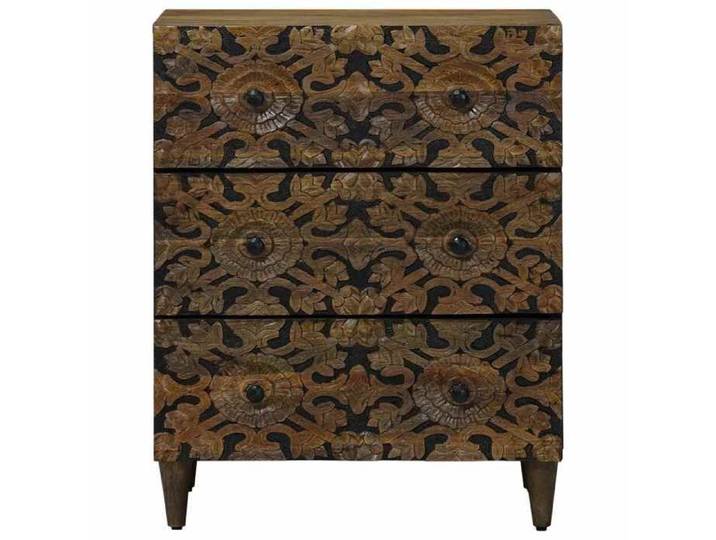 Buffet - - Casier de rangement - Marron - 60x33 5x75 cm @49756