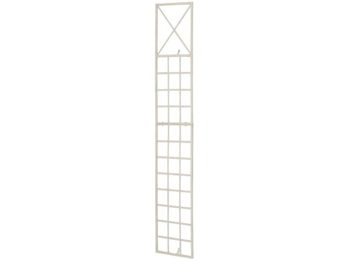 CLP Rankgitter Metall Antik-Creme, 40x198x2 cm, Dekoration, Gartendeko