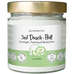 3in1 Dusch-Fluff im Glas - Limette 250g
