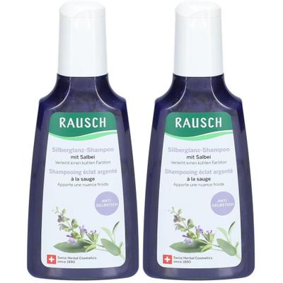 Rausch Silberglanz-Shampoo mit Salbei x2 2x200 ml Shampoo