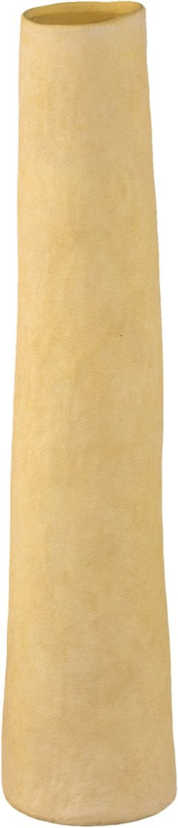 PTMD Ardala Yellow Straight Round Ceramic Vase XL