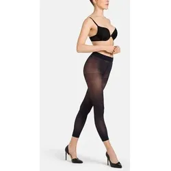 CAMANO Damen Strumpfhose Online Women comfort thermo light Leggings 2p, Größe 38/40 in Schwarz Schwarz