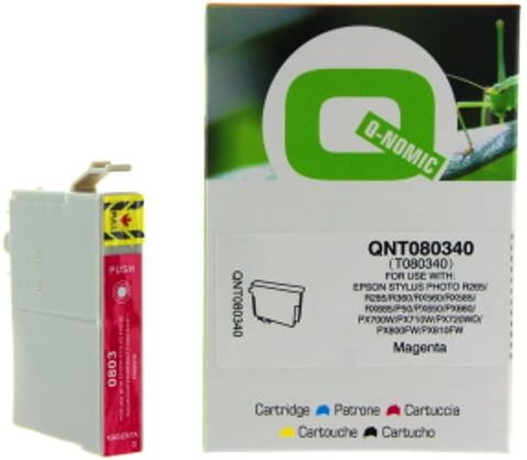 Q-Nomic T0803 Cartucho de tinta magenta