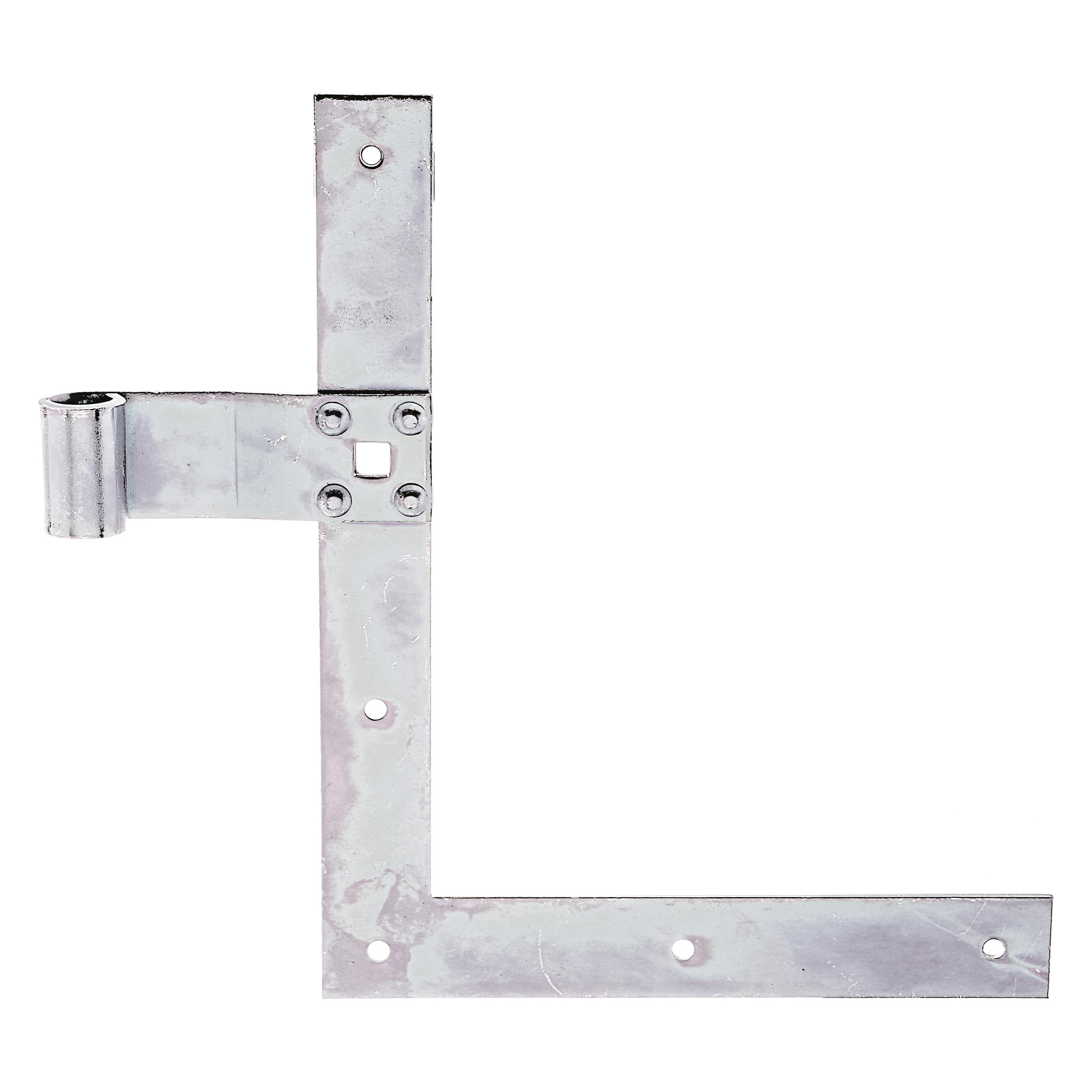 Alberts Fensterladen-Winkelband Typ 25 unten, 250 x 200 x 13 mm, Galv. gelb verzinkt (313319)