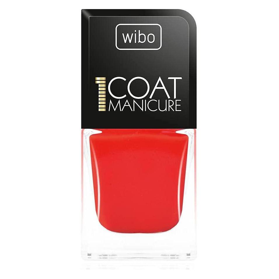 Wibo 1 Coat Manicure Nail Polish 6 8.5Ml (Rot, Farblack) (5901801605478)
