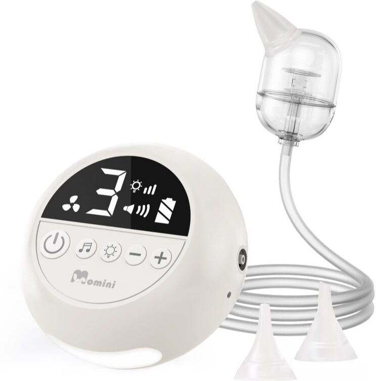 Momini Automatic Nasal Aspirator Sniffley appareils d’aspiration nasale électrique 1 pcs