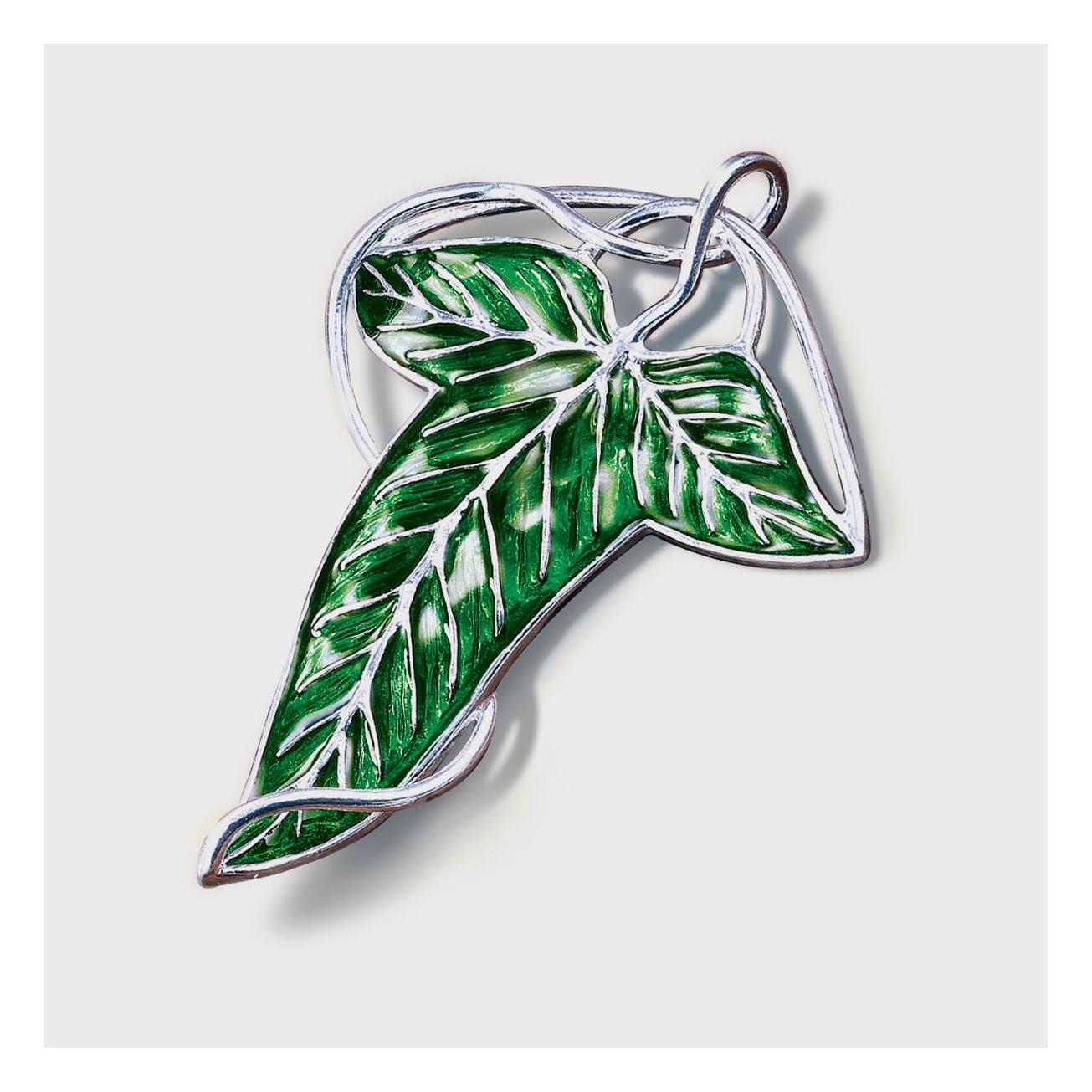 Noble Collection The Lord of the Rings: The Elven Leaf Brooch Replica NN9229 (38633733)