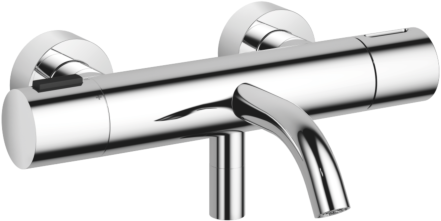 Dornbracht Meta Wannen-Thermostat 34201979-00 für Wandmontage, ohne Garnitur, chrom