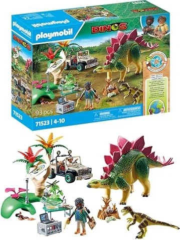 Forschungscamp mit Dinosauriern