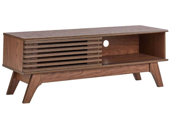 Meuble tv marron foncé